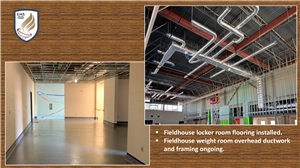 Field house locker room